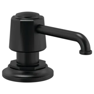Brizo Matte Black Rook® Soap Dispenser