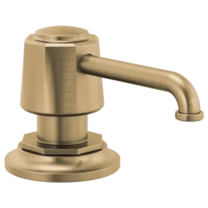 Brizo Luxe Gold Rook Soap Dispenser