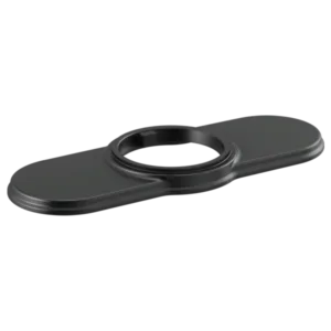 Delta Matte Black Broderick® Cover Plate / Flange / Escutcheon