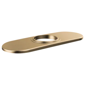 Delta Champagne Bronze Tetra Cover Plate / Flange / Escutcheon
