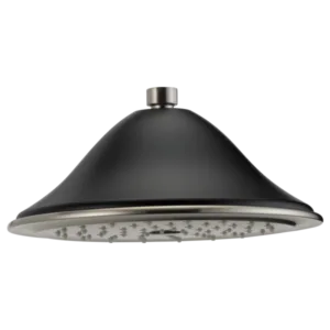 Brizo Luxe Nickel /Matte Black Brizo Traditional Shower Head