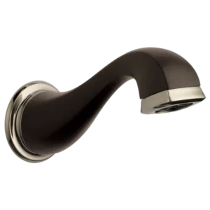 Brizo Cocoa Bronze / Polished Nickel Charlotte® Tub Spout