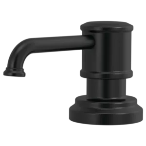 Brizo Matte Black Artesso® Soap Dispenser
