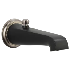 Brizo Luxe Nickel /Matte Black Rook® Tub Spout