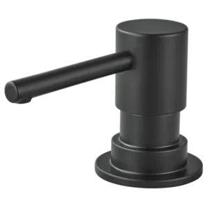 Brizo Matte Black Odin® Soap Dispenser