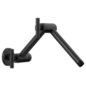 Brizo Matte Black Essential™ Shower Shower Arm
