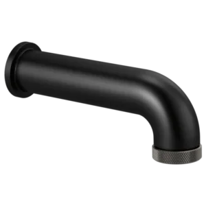 Brizo MATTE BLACK/LUXE STEEL Litze® Tub Spout