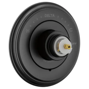 Delta Matte Black Cassidy® Valve Trim