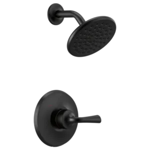 Delta Matte Black Kayra® Shower Trim