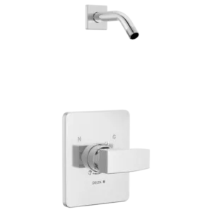 Delta Polished Chrome Modern Shower Trim