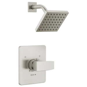 Delta Stainless Steel Modern Shower Trim