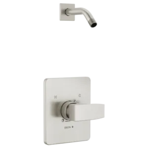 Delta Stainless Steel Modern Shower Trim