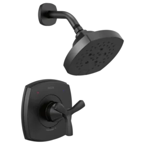 Delta Matte Black Stryke® Shower Trim
