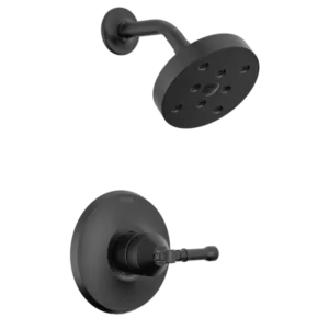 Delta Matte Black Broderick® Shower Trim