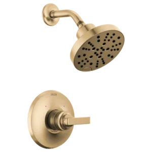 Delta Champagne Bronze Tetra Shower Trim
