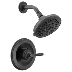 Delta Matte Black Roe™ Shower Trim