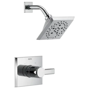 Delta  Polished Chrome Pivotal® Shower Trim