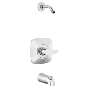 Delta Polished Chrome Modern Tub & Shower Trim