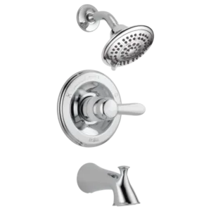 Delta Polished Chrome Lahara® Tub & Shower Trim