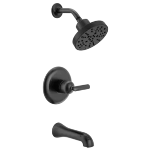 Delta Matte Black Bonacci™ Tub & Shower Trim