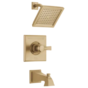 Delta Champagne Bronze Dryden Tub & Shower Trim