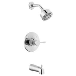 Delta Polished Chrome Modern Tub & Shower Trim