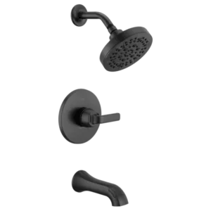 Delta Matte Black Lineax™ Tub & Shower Trim