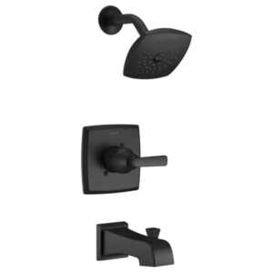 Delta Matte Black Ashlyn® Tub & Shower Trim