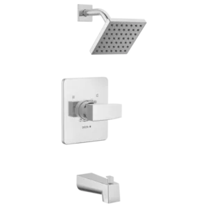 Delta Polished Chrome Modern Tub & Shower Trim