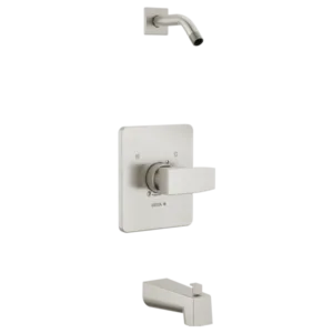 Delta Stainless Steel Modern Tub & Shower Trim