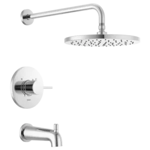 Delta Polished Chrome Modern Tub & Shower Trim
