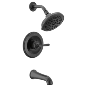 Delta Matte Black Roe™ Tub & Shower Trim