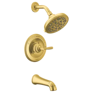 Delta Brushed Gold Roe™ Tub & Shower Trim