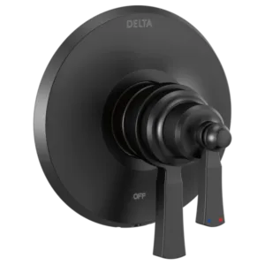 Delta Matte Black Dorval™ Valve Trim