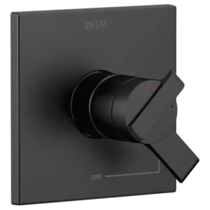 Delta Matte Black Ara® Valve Trim