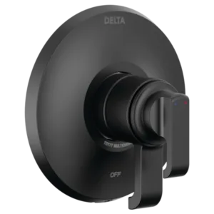 Delta Matte Black Tetraâ„¢ Valve Trim