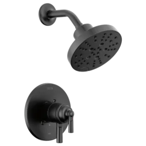 Delta Matte Black Saylor® Shower Trim