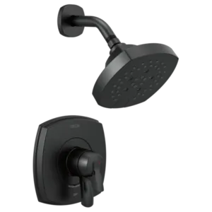 Delta Matte Black Stryke® Shower Trim