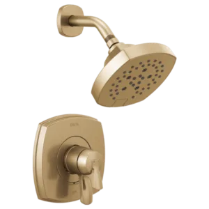 Delta  Champagne Bronze Stryke Shower Trim