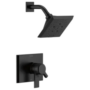 Delta Matte Black Pivotal® Shower Trim