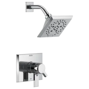 Delta  Polished Chrome Pivotal® Shower Trim