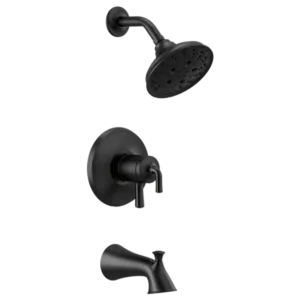 Delta Matte Black Kayra® Tub & Shower Trim