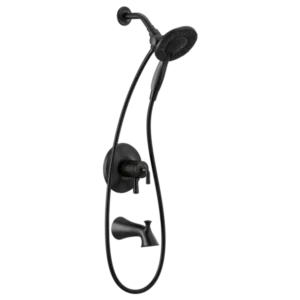 Delta Matte Black Kayra® Tub & Shower Trim