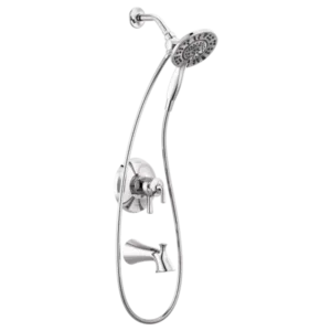 Delta Polished Chrome Kayra® Tub & Shower Trim