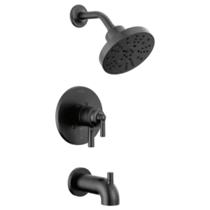 Delta Matte Black Saylor® Tub & Shower Trim