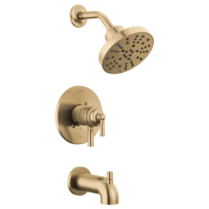 Delta Champagne Bronze Saylor Tub & Shower Trim