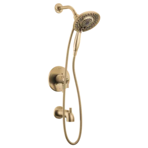 Delta Champagne Bronze Saylor Tub & Shower Trim