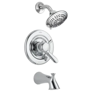 Delta Polished Chrome Lahara® Tub & Shower Trim