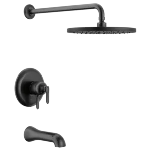 Delta Matte Black Bonacci™ Tub & Shower Trim