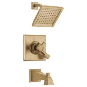 Delta Champagne Bronze Dryden Tub & Shower Trim